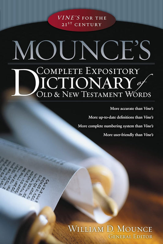 Mounce's Complete Dictionary of Old & New Testament Words by William D. Mounce image 0