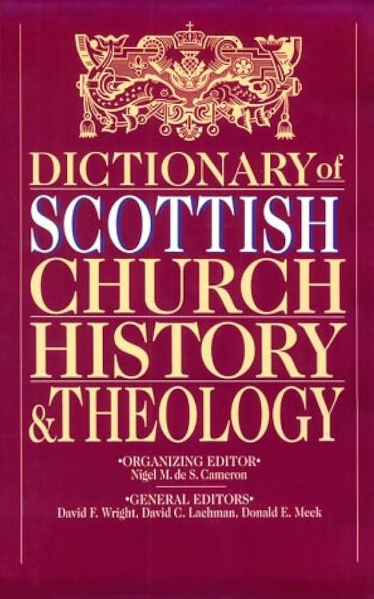 Dictionary of Scottish Church History & Theology image 0