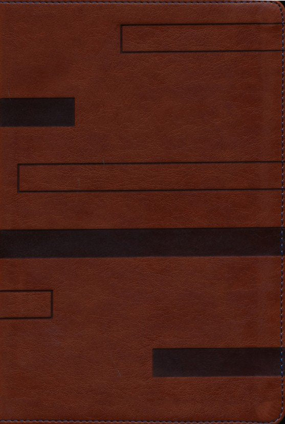 NKJV Color Code Study Bible: Reveal God's Truth Color by Color--soft leather-look, brown