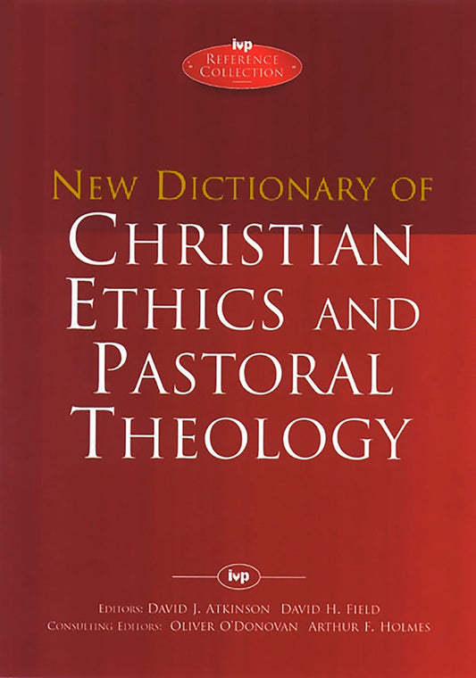 New Dictionary of Christian Ethics and Pastoral Theology image 0