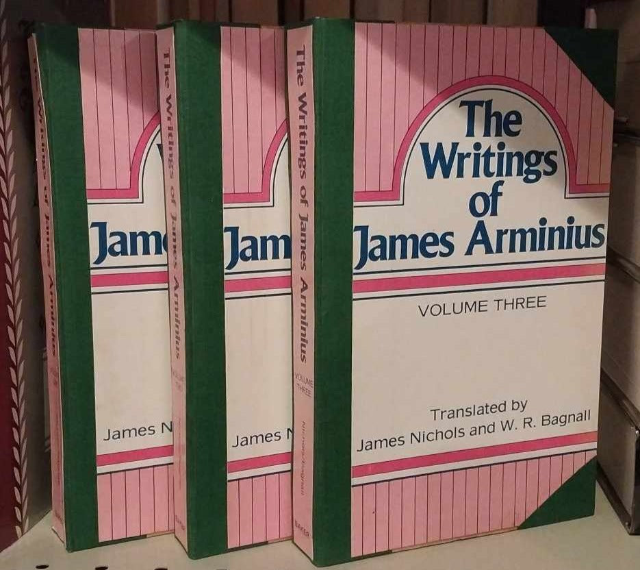 Writings of James Arminius, 3 Volume Set image 0