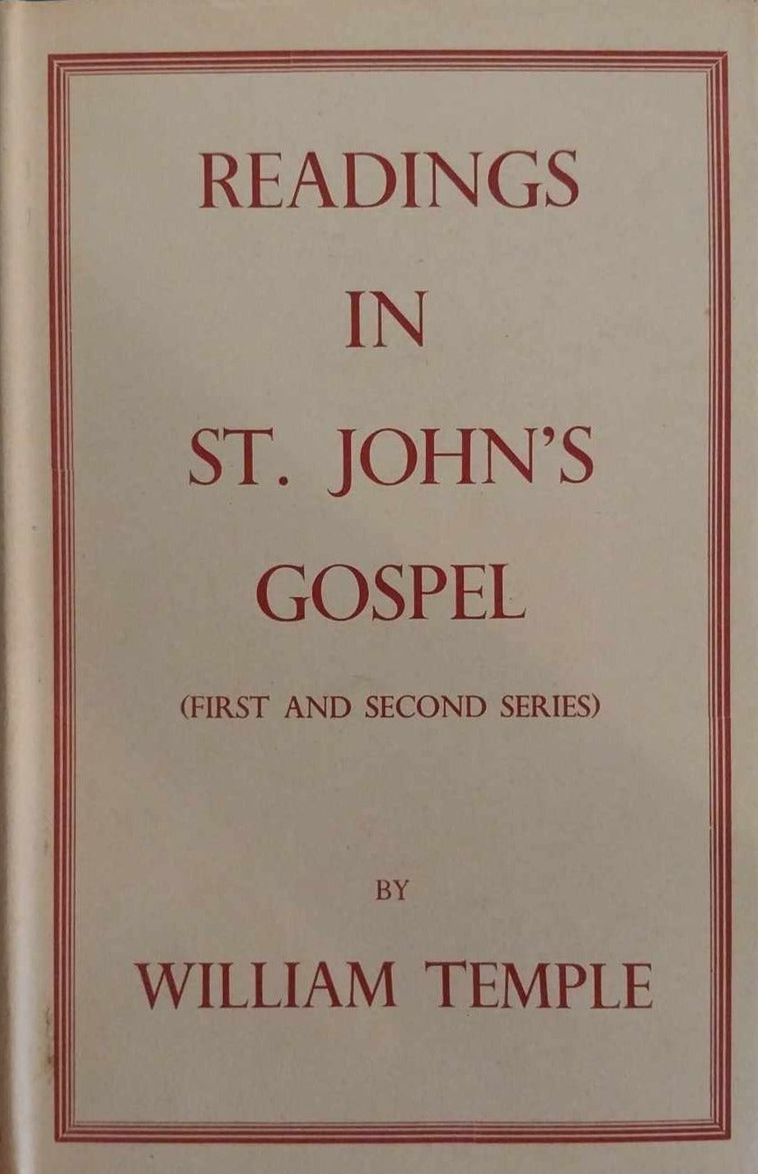 Readings In St. John's Gospel by William Temple image 0