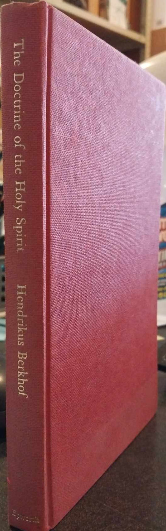 Doctrine of the Holy Spirit by Hendrikus Berkhof image 0