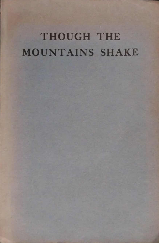 Though the Mountains Shake by Amy Carmichael image 0