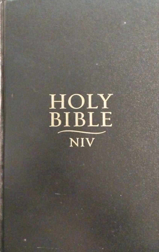 NIV Holy Bible, Black Hardcover image 0