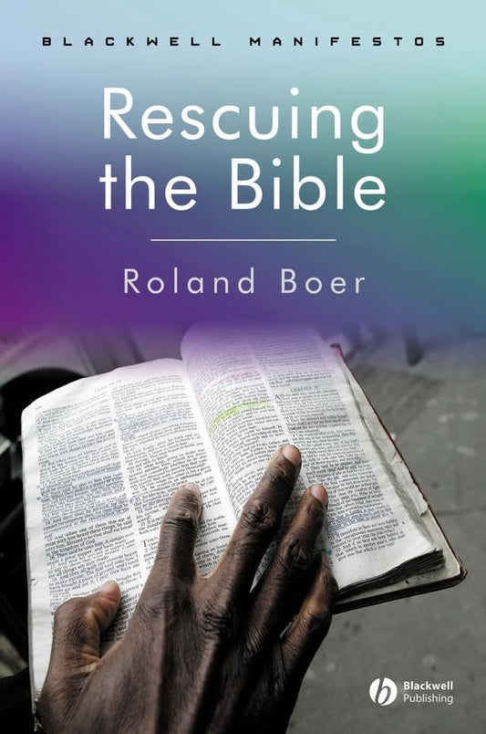 Rescuing the Bible by Roland Boer image 0