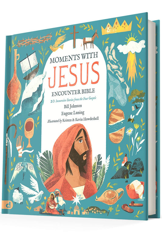 Moments With Jesus: Encounter Bible by Bill Johnson, Eugene Luning image 0