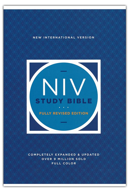 NIV Study Bible, Fully Revised Edition, Comfort Print, hardcover, red letter