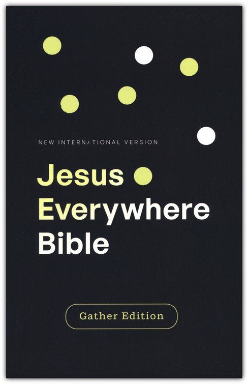 NIV Jesus Everywhere Outreach Bible, Larger Print, paperback