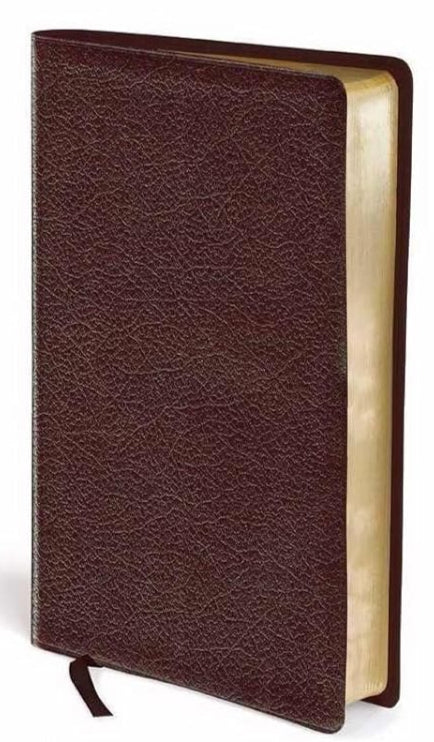 NIV Thinline Reference Bible, Bonded Leather, Brown image 0