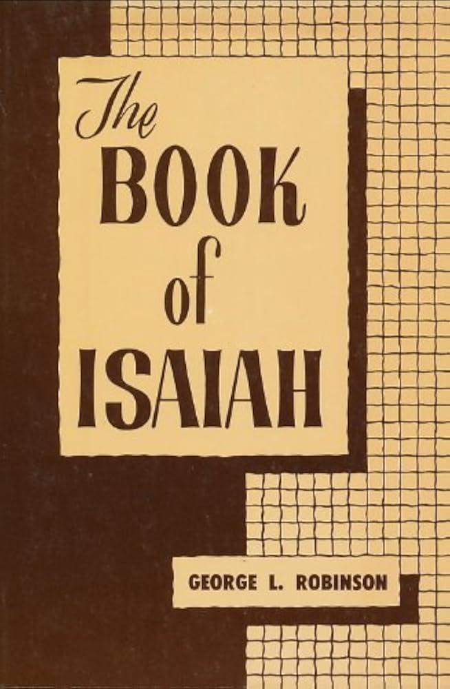 Book of Isaiah by George L. Robinson image 0