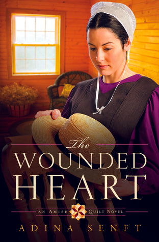 Wounded Heart (An Amish Quilt Novel) by Adina Senft image 0