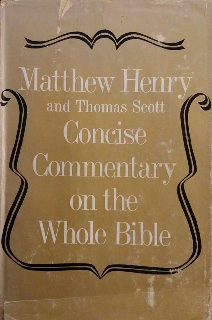 Matthew Henry Concise Commentary on the Whole Bible image 0