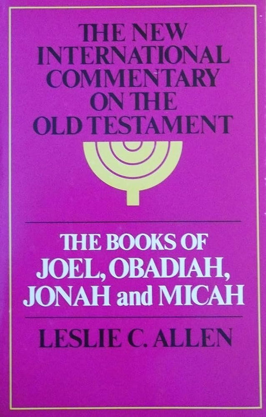 Joel, Obadiah, Jonah, and Micah (NICOT) by Leslie C. Allen image 0