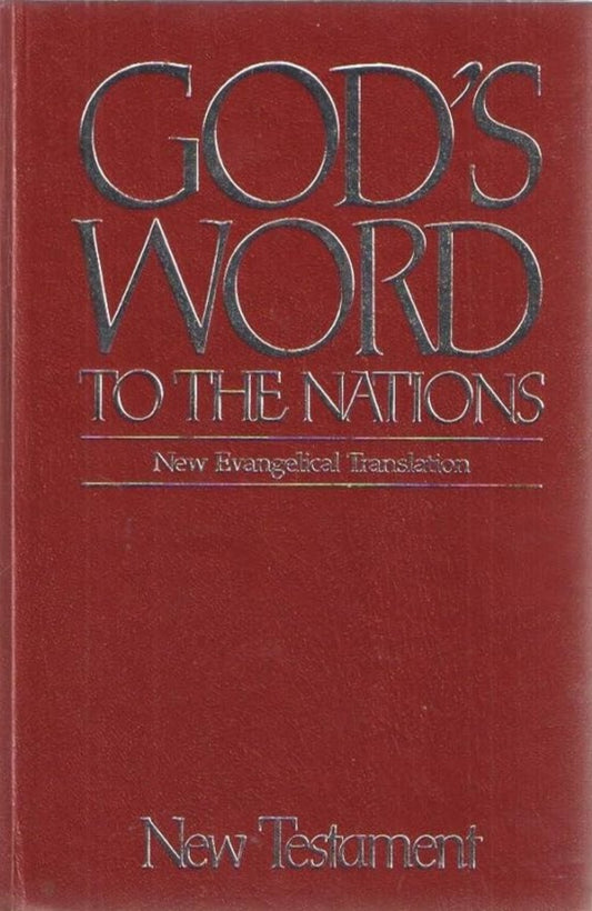 God's Word To The Nations: New Evangelical Translation (New Testament) image 0