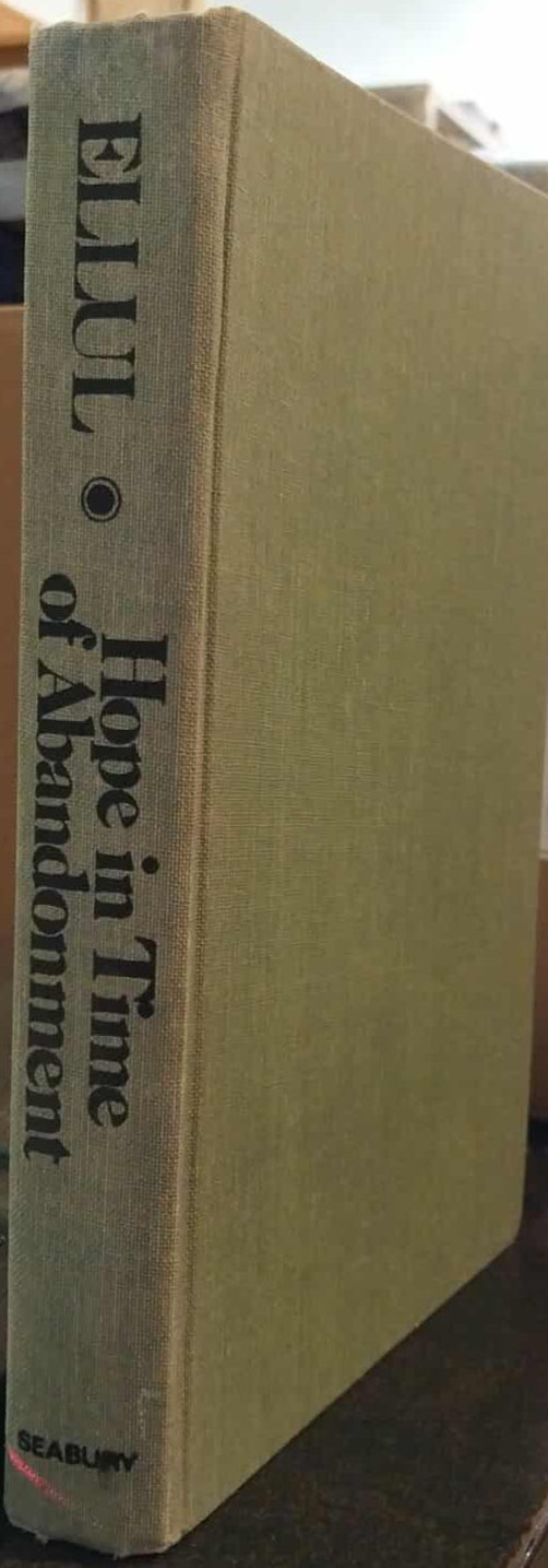 Hope In Time of Abandonment by Jacques Ellul image 0