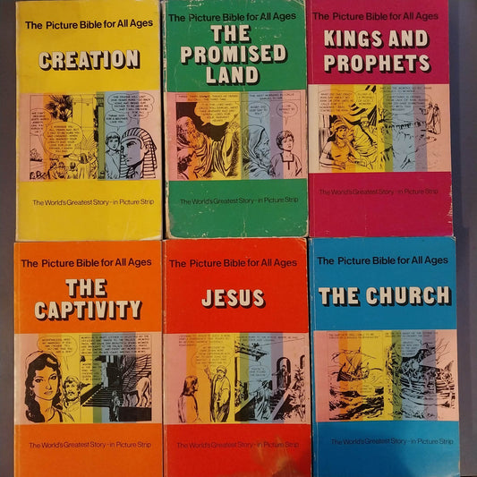 Bible Comic Books 6-Volume Set image 0