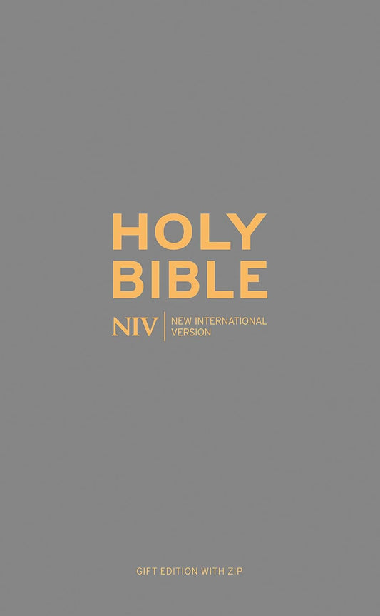 NIV Holy Bible Pocket Gift Edition With Zip