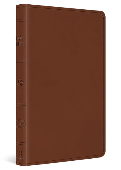 ESV Large-Print Value Thinline Bible, soft leather-look