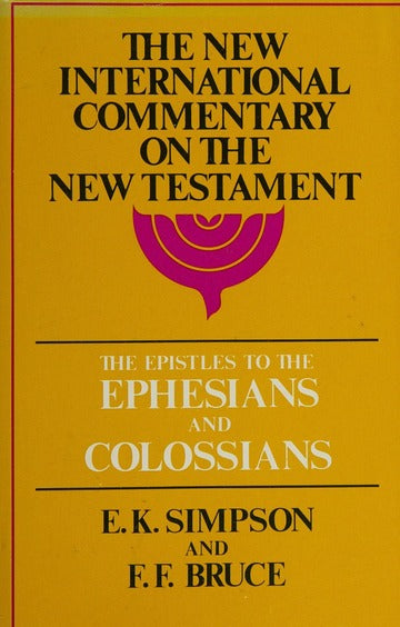 Ephesians and Colossians (NICNT) by E.K. Simpson and F.F. Bruce image 1