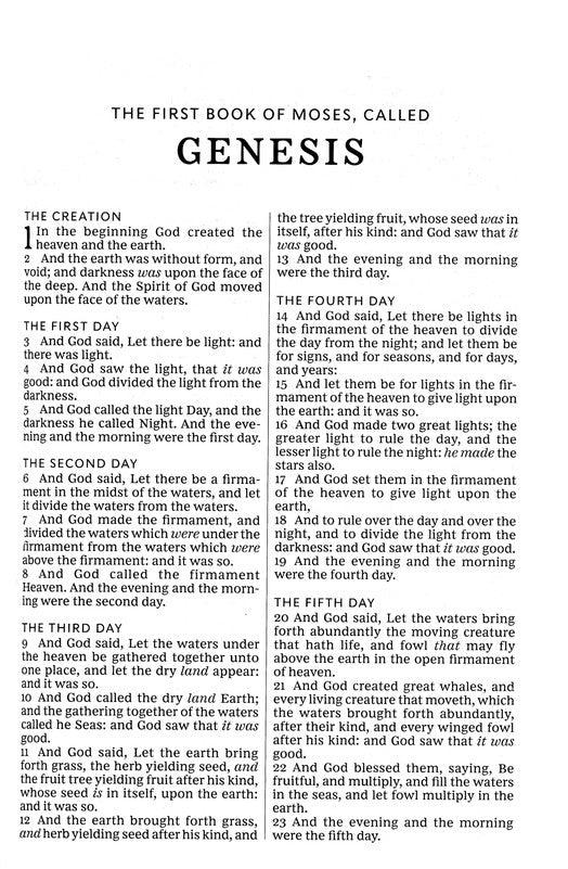 KJV, Value Thinline Bible, Large Print, Leathersoft, Black, Comfort Print