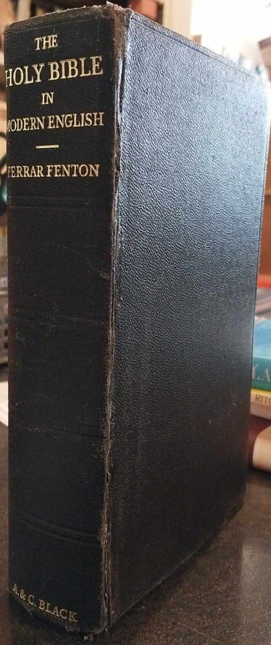 The Holy Bible in Modern English, Translated by Ferrar Fenton image 0