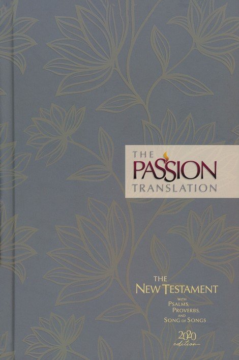 TPT New Testament with Psalms, Proverbs and Song of Songs, 2020 Edition, hardcover, peony