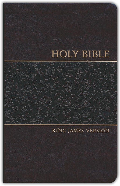 KJV Holy Bible Personal Size Large Print Edition, Thumb Index, Red Letter