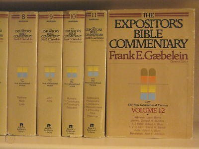 The Expositor's Bible Commentary full 12 volumes set image 0