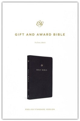 ESV Gift and Award Bible, TruTone Black