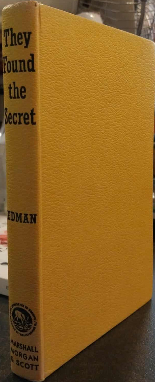 They Found The Secret by V. Raymond Edman image 0