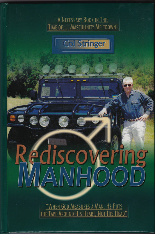 Rediscovering Manhood by Col Stringer image 0
