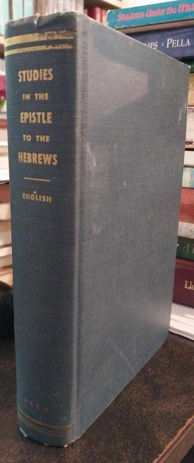 Studies in the Epistle to the Hebrews by E. Schuyler English image 0