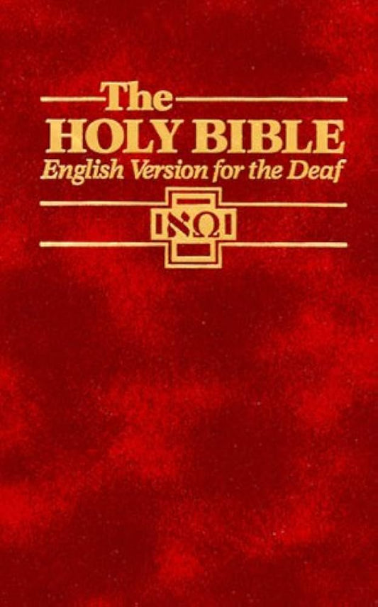 Holy Bible English Version For the Deaf image 0