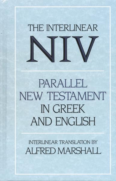 Interlinear NIV Parallel New Testament in Greek and English image 0