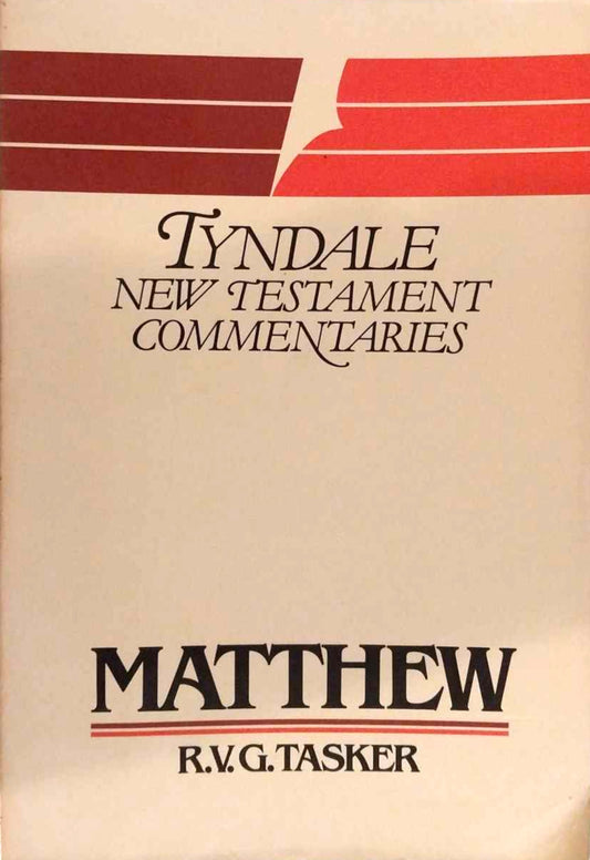 Matthew (TNTC) by R.V.G Tasker image 0