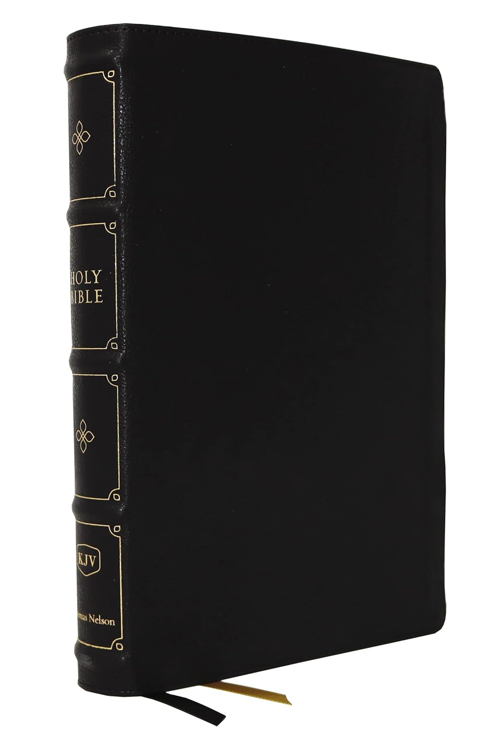 KJV Holy Bible: Large Print Reference, Black LeatherSoft