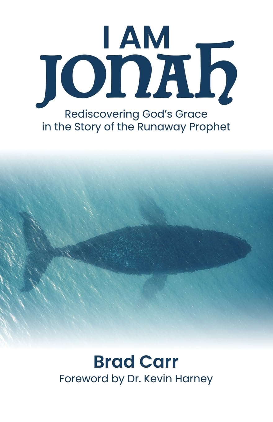 Book cover of 'I Am Jonah' with a whale in water and title text.