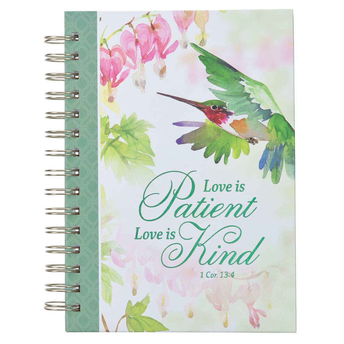 Journal: Love Is Patient, A5 Spiralbound