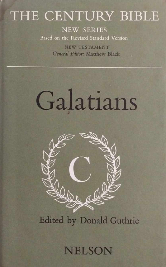 Galatians (Century Bible) by Donald Guthrie image 0