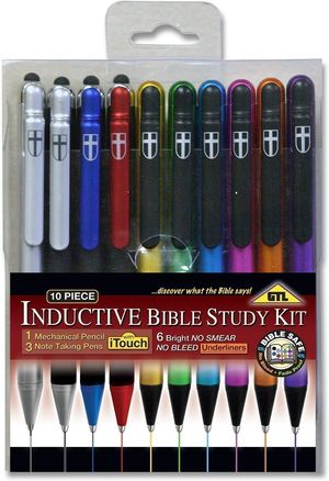 10 Piece Inductive Bible Study Kit
