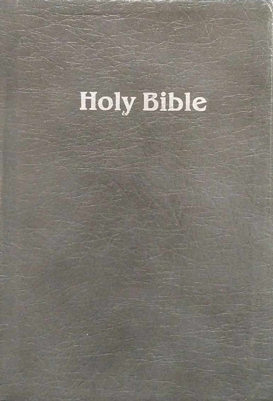 KJV Holy Bible, Grey Bonded Leather image 0