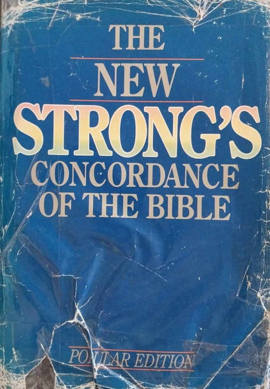 New Strong's Concordance of the Bible, Popular Edition image 0