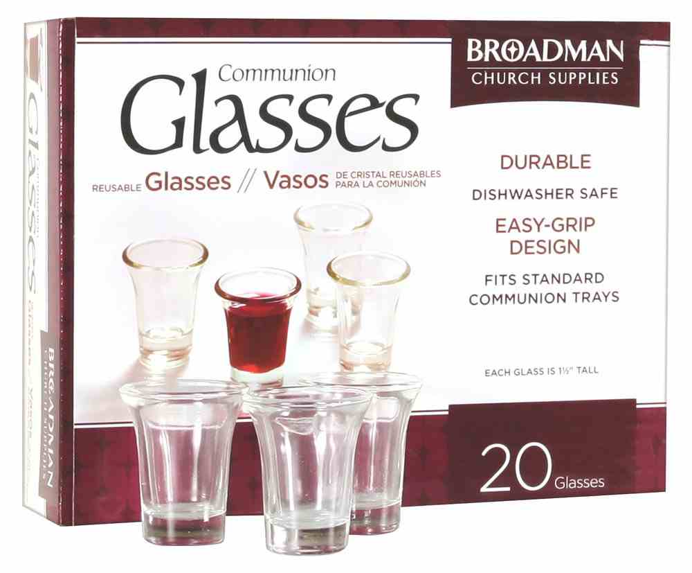Communion Glasses, Box of 20