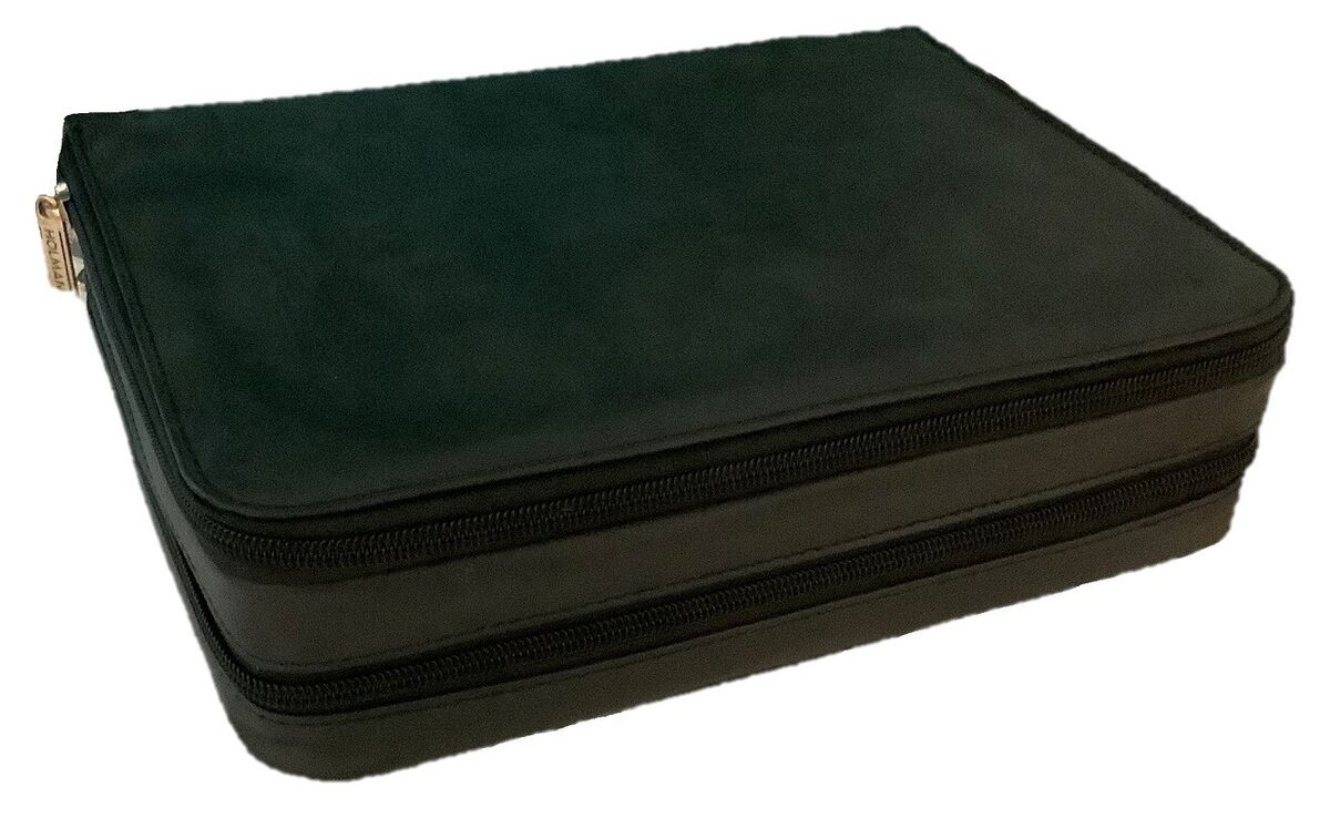 Bible Cover: Black Imitation Leather