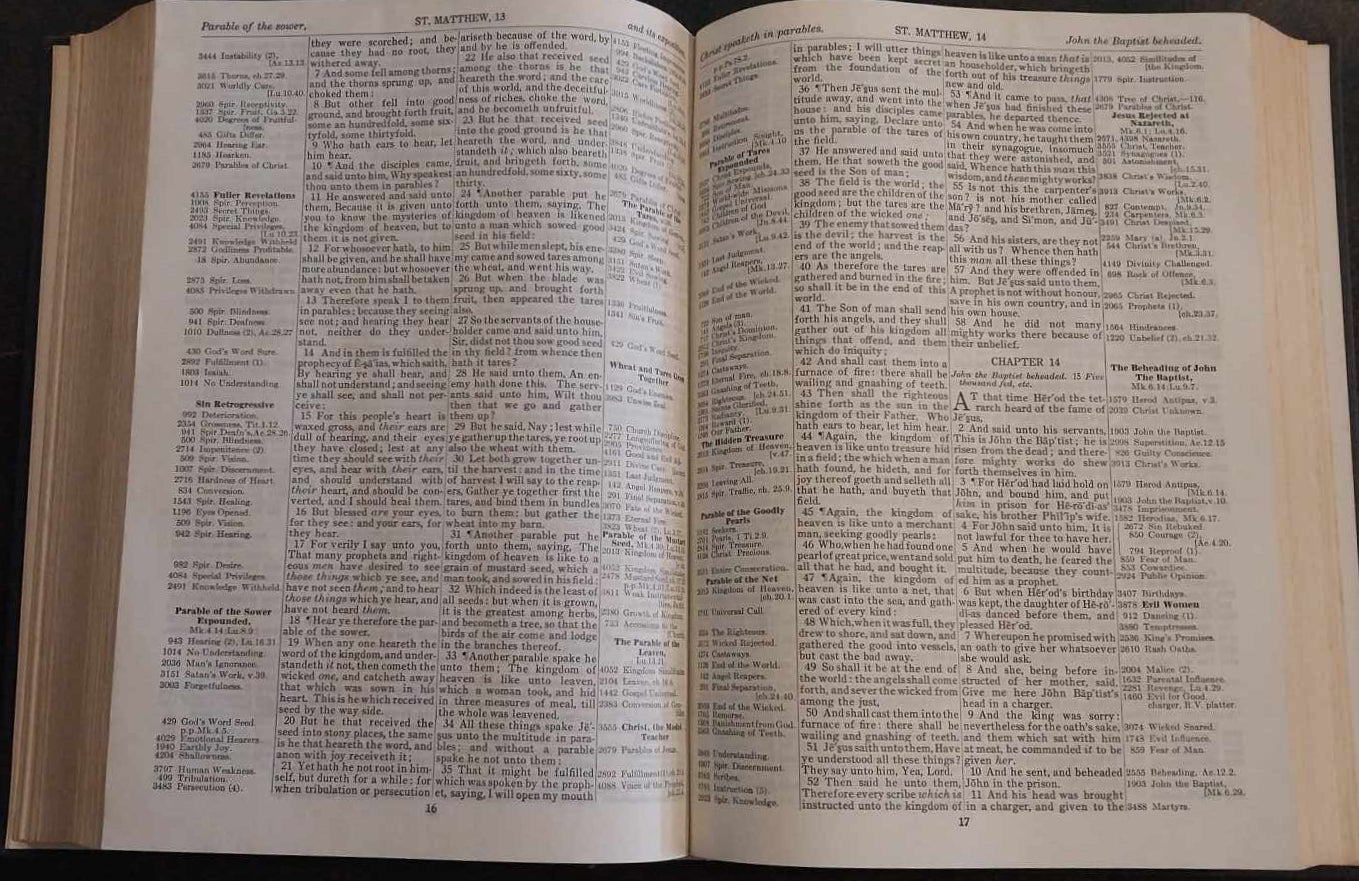 KJV Thompson Chain Reference Bible, Hardcover image 2