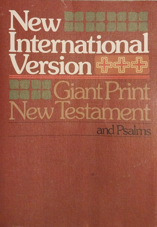 NIV Giant Print New Testament and Psalms
