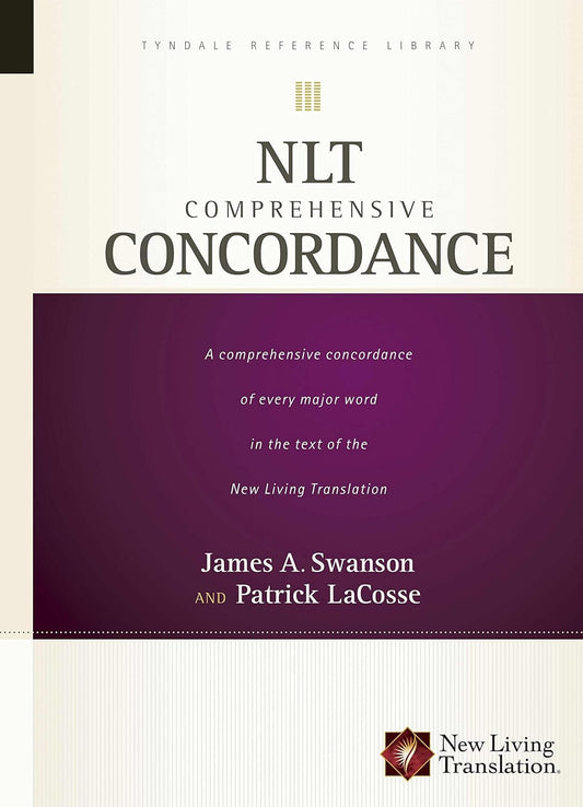 NLT Comprehensive Concordance by James A. Swanson and Patrick LaCosse image 0
