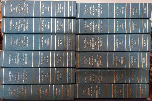Cyclopedia of Biblical, Theological, and Ecclesiastical Literature 12-Volume Set image 0