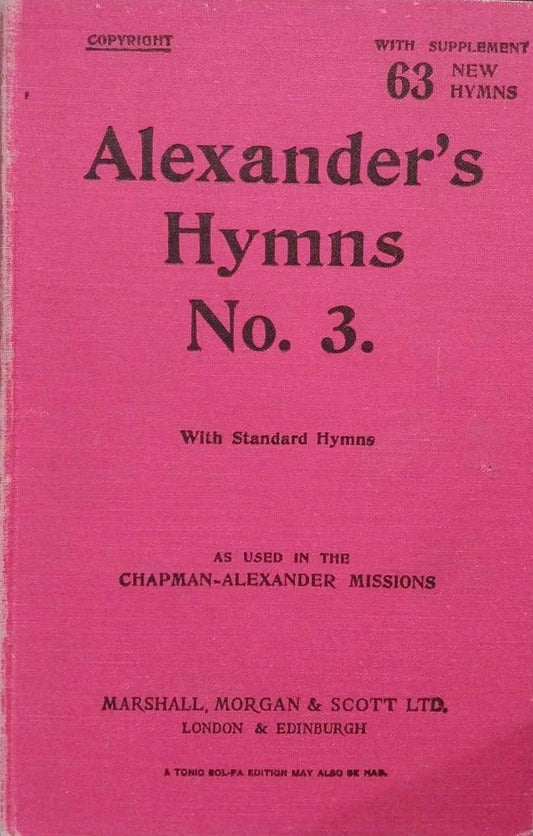 Alexander's Hymns No. 3 image 0